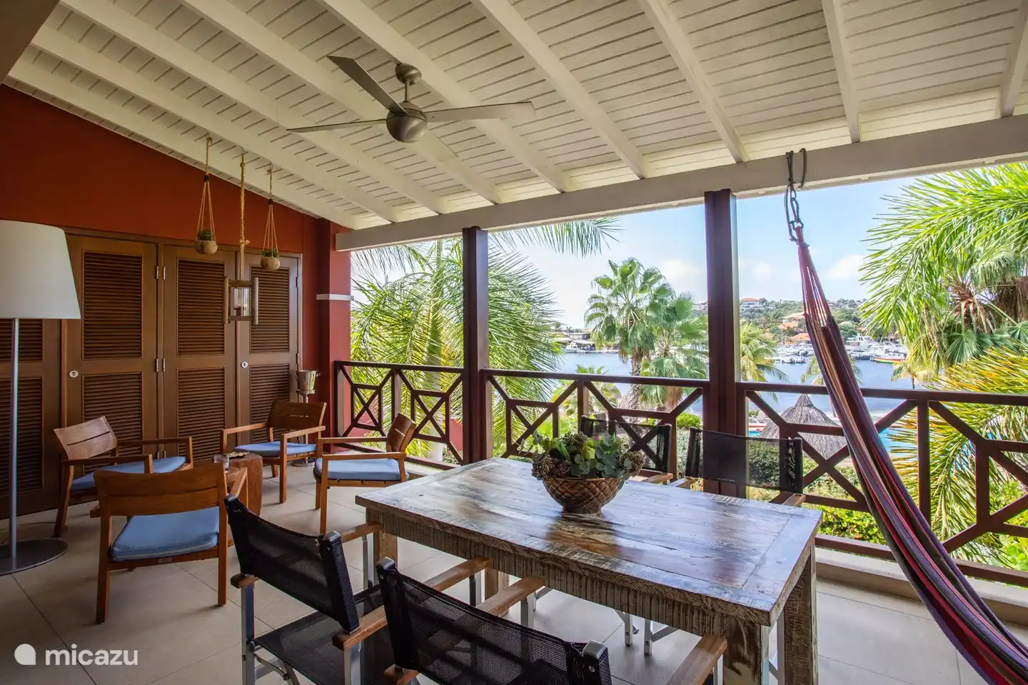 Uitzicht op het Spaanse water