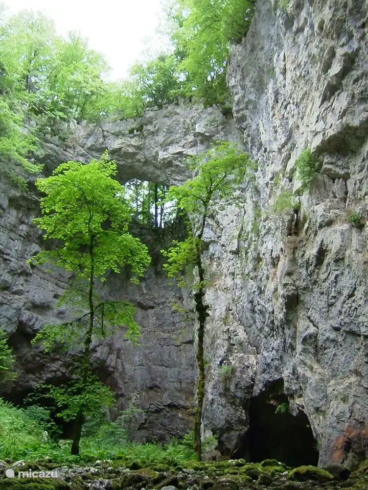 La grotte effondrée de Rakov Skocjan.