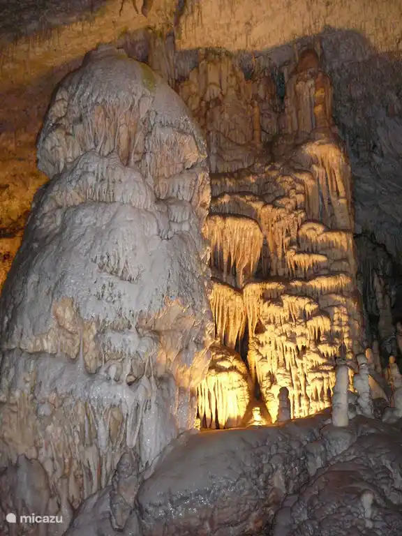 La maison se trouve à 15 minutes en voiture des célèbres grottes de Postojna.