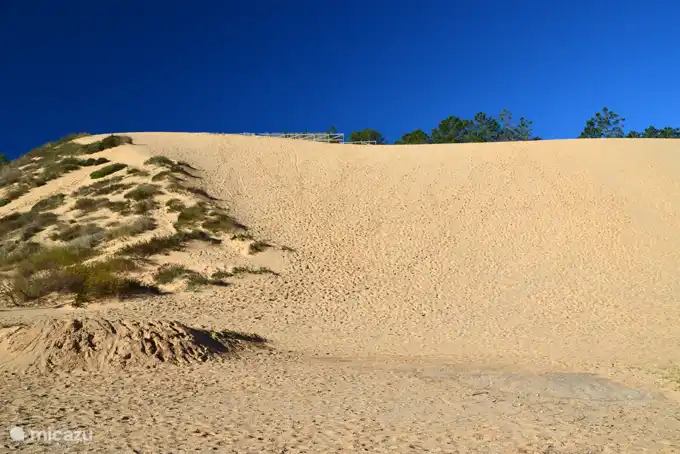 De hoogste duin van Portugal ligt op 15 minuten wandelen van het vakantiehuis.