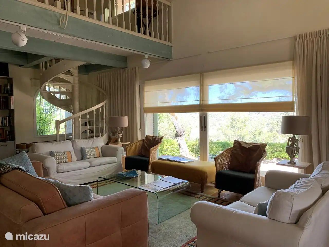 Lounge mit schöner Aussicht