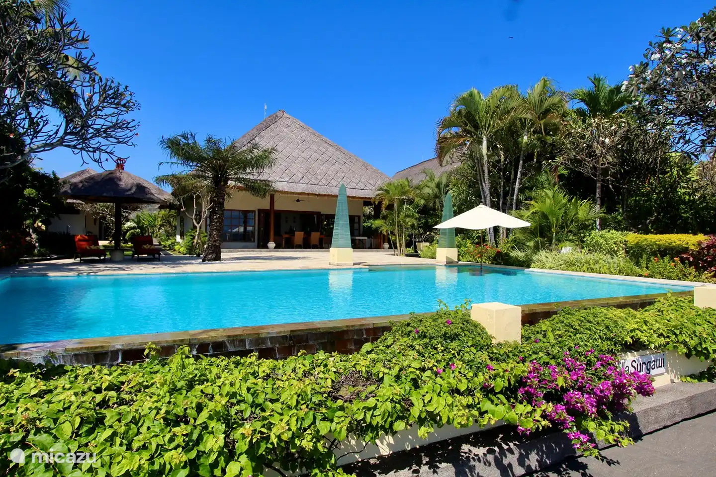 Villa en alquiler en Bali en primera línea de playa
