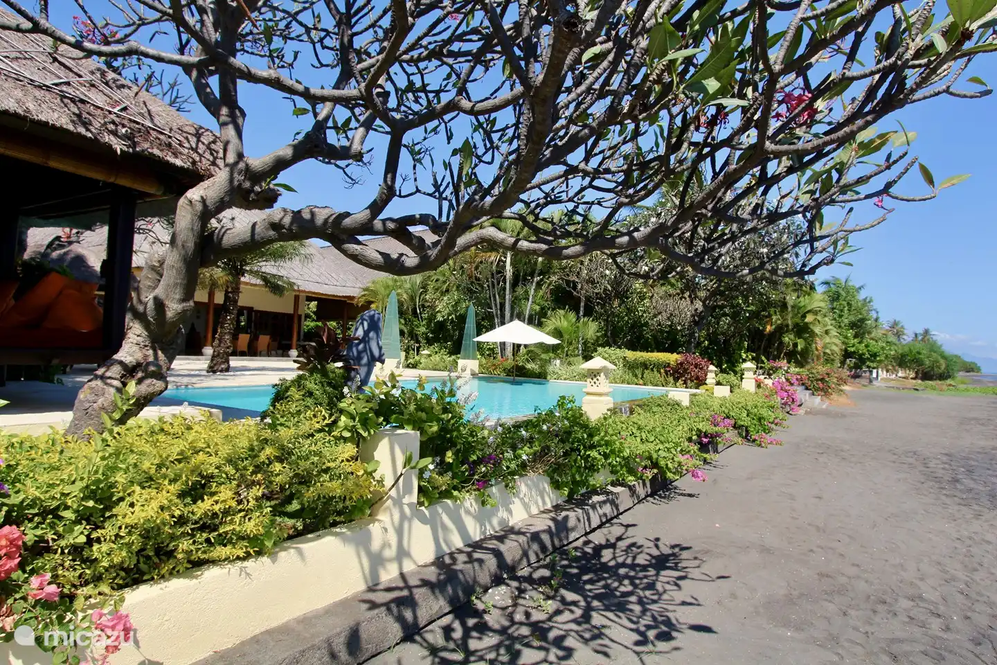 Villa en alquiler en Bali en primera línea de playa