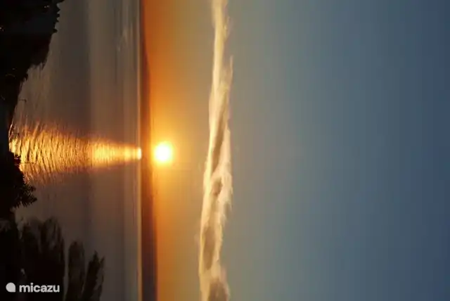 vue du lever du soleil