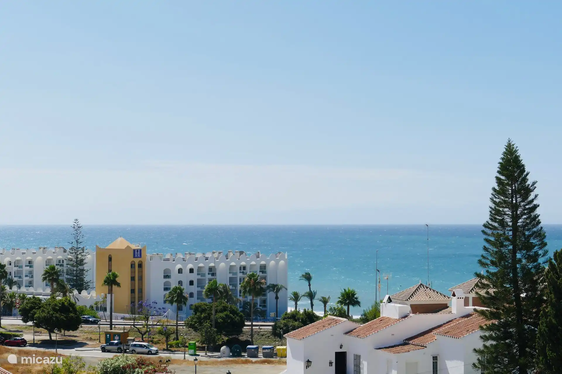 Vue sur le toit-terrasse