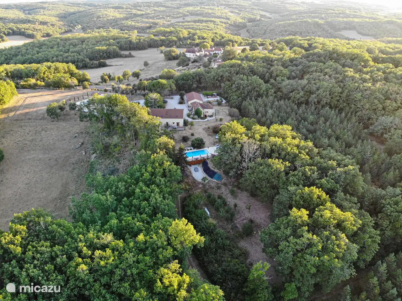 Luftbild der Domaine