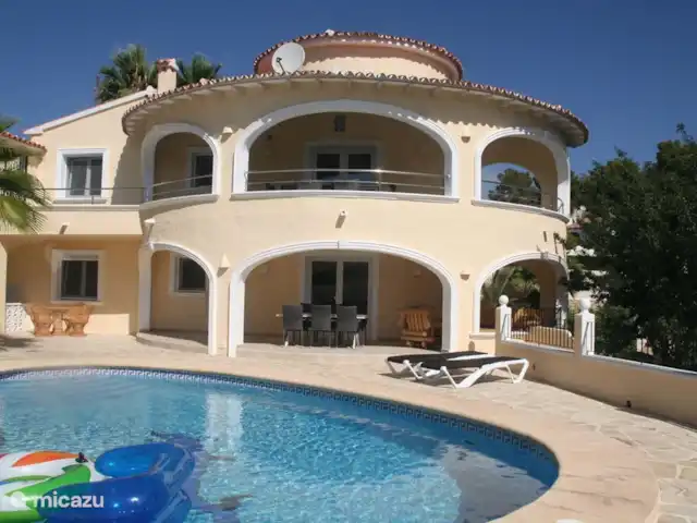 Villa Médina - Moraira | Espagne, Costa Blanca, Moraira - villa Grande piscine et grande terrasse.