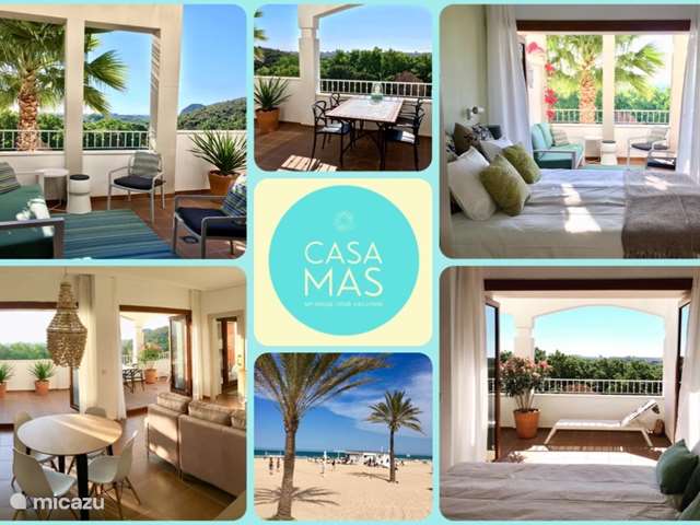 Holiday home in Spain, Costa de Valencia, Gandia - apartment Casa Mas luxury apartment near sea