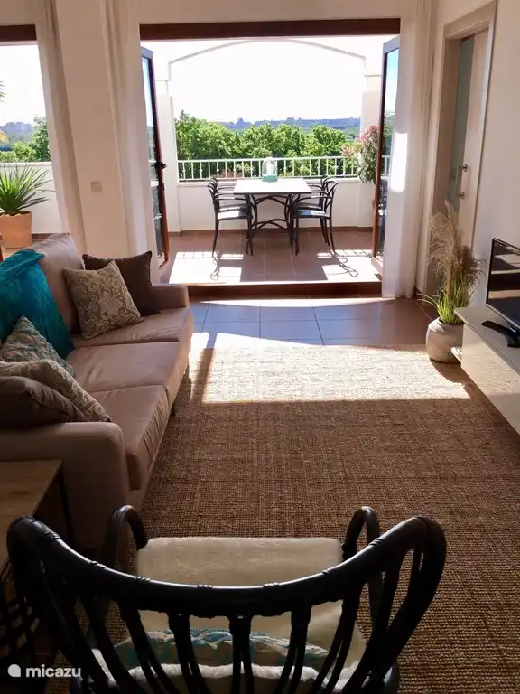 Vista desde la sala de estar