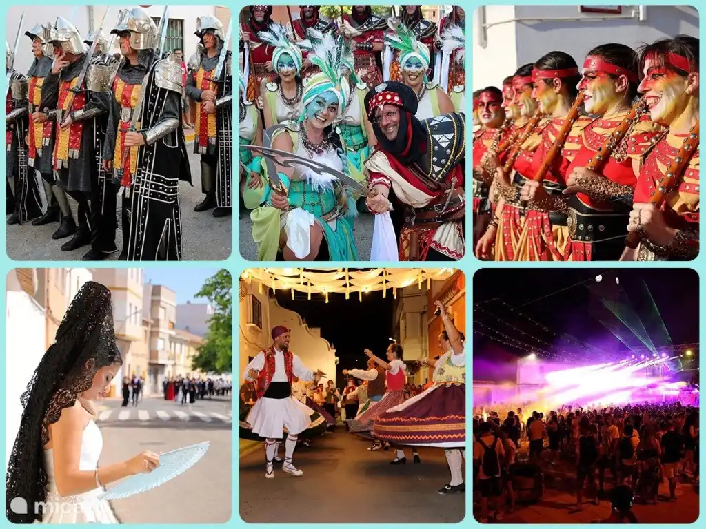 Incluso el pequeño pueblo de Xeresa (a poca distancia de Casa Mas) tiene fiestas que contarte. Estas fotos son de agosto con una semana de fiestas en el pueblo.