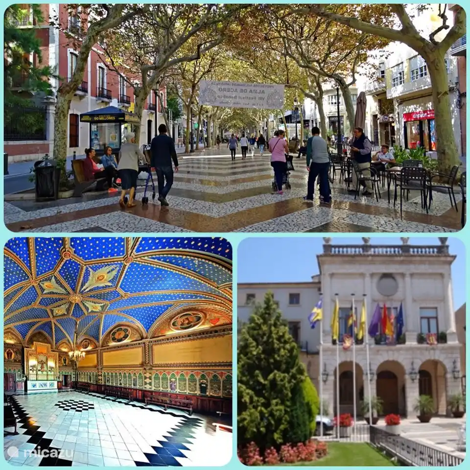 La ciudad de Gandia es una auténtica ciudad española y ofrece cultura y entretenimiento.