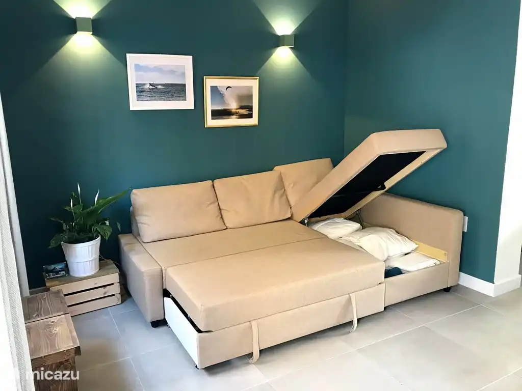 Salon with bedsofa (for 2 persons)