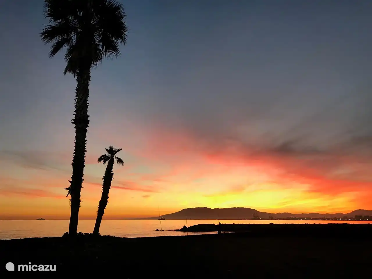 En waanzinnige zonsondergangen.