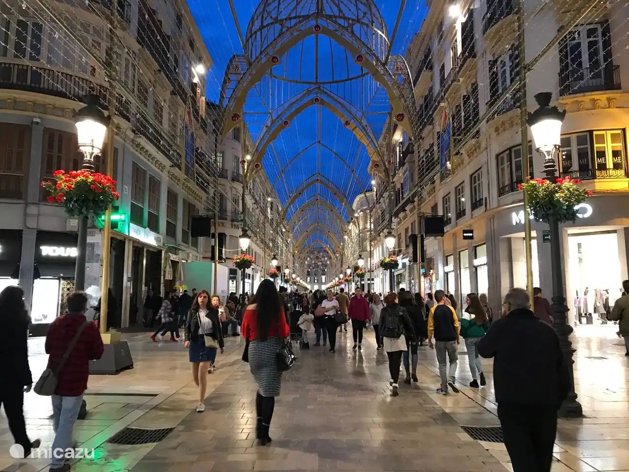 Calle Larios: de hoofdstraat van het centrum van Malaga