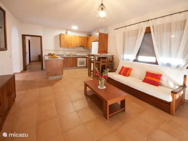 Villa la Noria | Espagne, Costa del Sol, Comares - villa Deuxième belle pièce à vivre avec une cuisine ouverte.