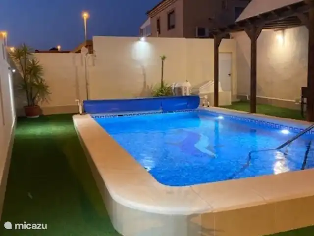 Casa Brisa Del Mar huren in Spanje, Costa Blanca, Torre de la Horadada - villa 07-2020 Zwembad by night