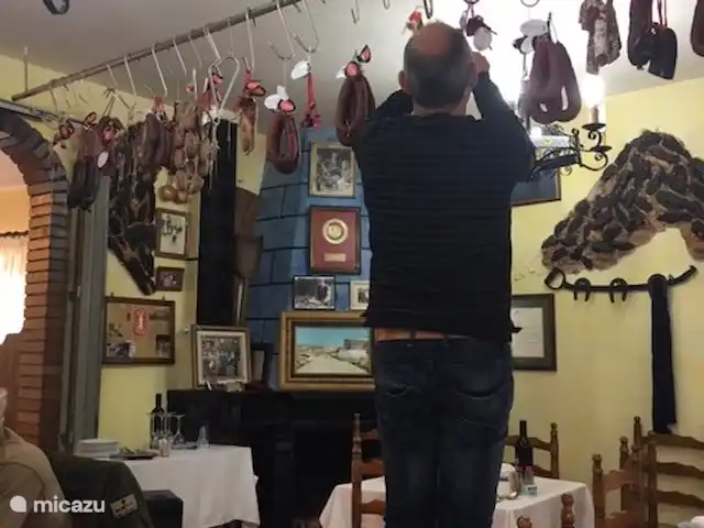 Casa Brisa Del Mar huren in Spanje, Costa Blanca, Torre de la Horadada - villa 2018-02 Authentiek Spaans Restaurant in de bergen - worst à volenté als voorafje
