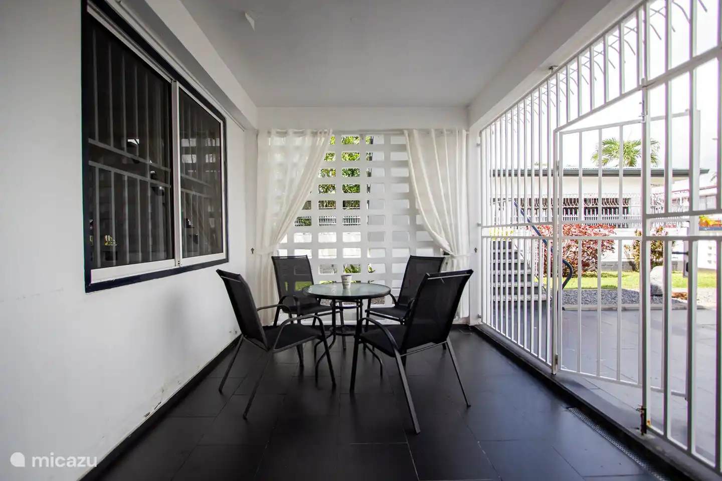 Veranda and entrance apartment