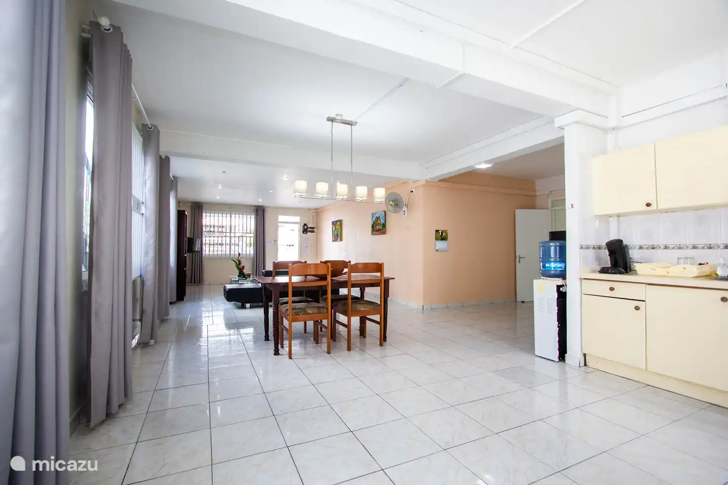 Living room and sitting area