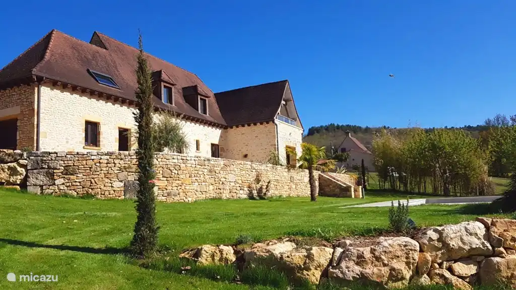 Rückseite des Hauses