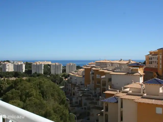 Playa Solar en España, Costa Blanca, Campoamor - apartamento Vista desde el balcón