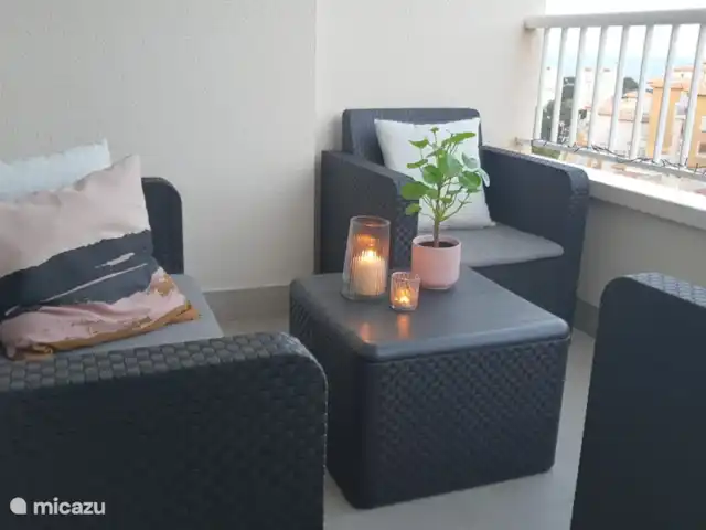 Playa Solar en España, Costa Blanca, Campoamor - apartamento Balcón