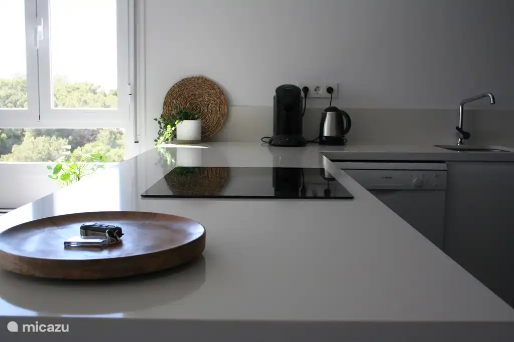 Küche mit Geschirrspüler