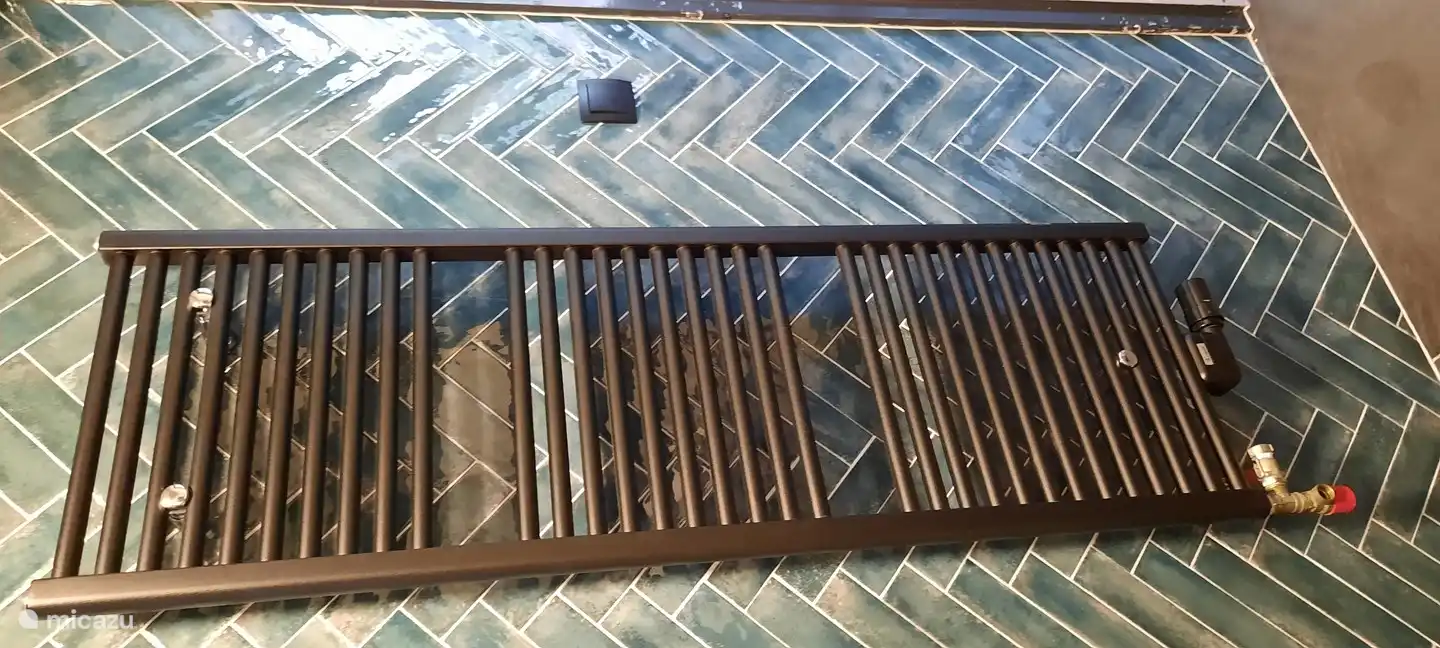 Design radiator heerlijk voor warme handdoeken.