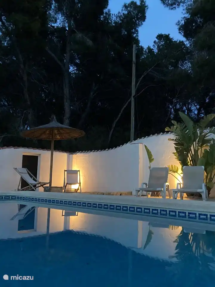 Casa Rosella bei Nacht