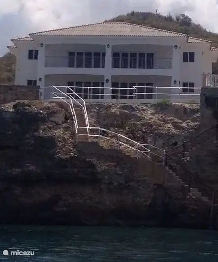 Uitzicht vanaf de zee