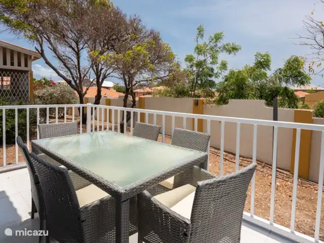 Super beau bungalow 3 chambres | Curaçao, Banda Ariba (est), Seru Coral - bungalow Terrasse