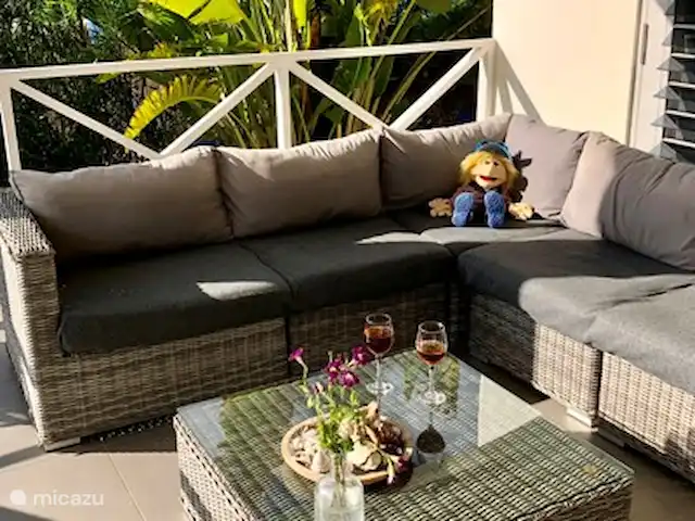Location de Vacances Curaçao, Banda Abou (ouest), Fontein, maison de vacances - Maison Amandus salon,