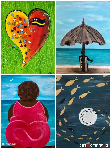 Handgemalte Gemälde vom Eigentümer