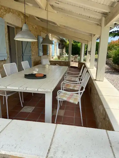 The veranda by the kitchen
