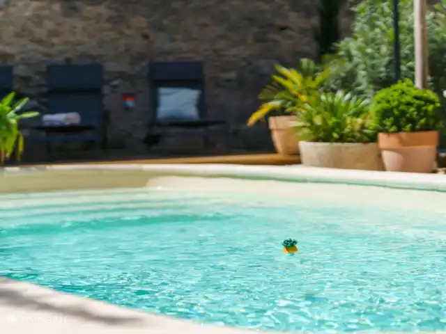 Logement Onze - Gîte 'Clémence' huren in Frankrijk, Aude, Raissac-d'Aude - appartement Het zwembad welk een groot gedeelte van het jaar verwarmd zal zijn.