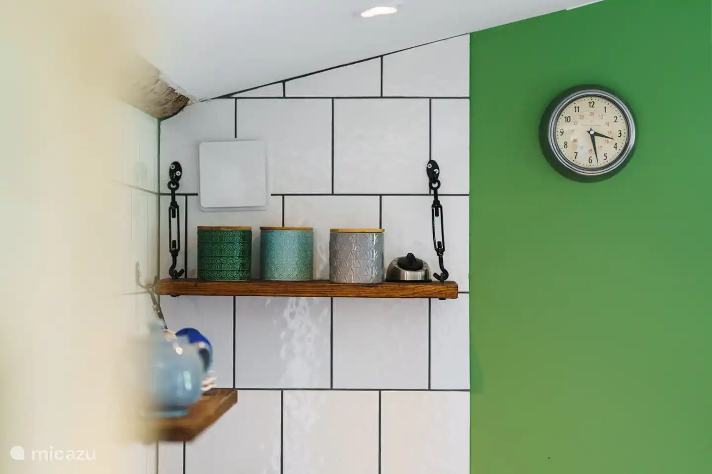 la cocina con todas las comodidades