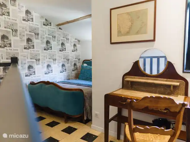 Logement Onze - Gîte 'Clémence' huren in Frankrijk, Aude, Raissac-d'Aude - appartement Rust lekker uit in de comfortabele bedden in de slaapkamer
