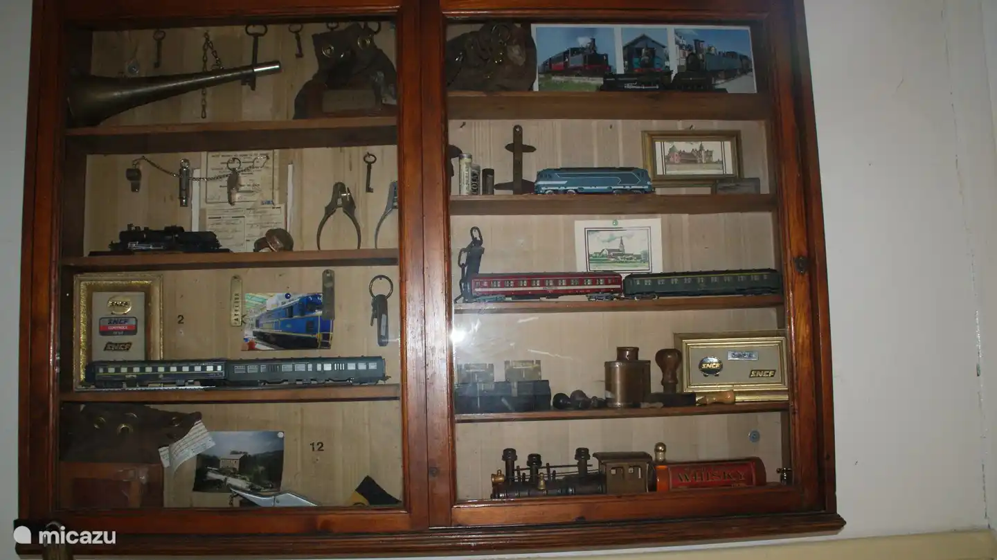 Het thema in dit voormalige station is evident en wordt door onze gasten zeer gewaardeerd.