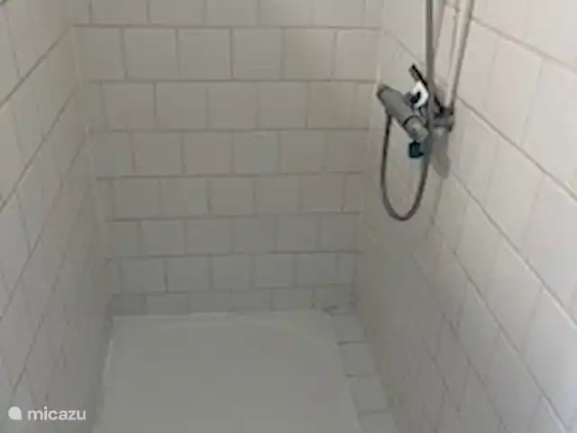 La Gare de Magnette | France, Allier, Magnette - maison de vacances Douche spacieuse dans la salle de bain à l’étage
