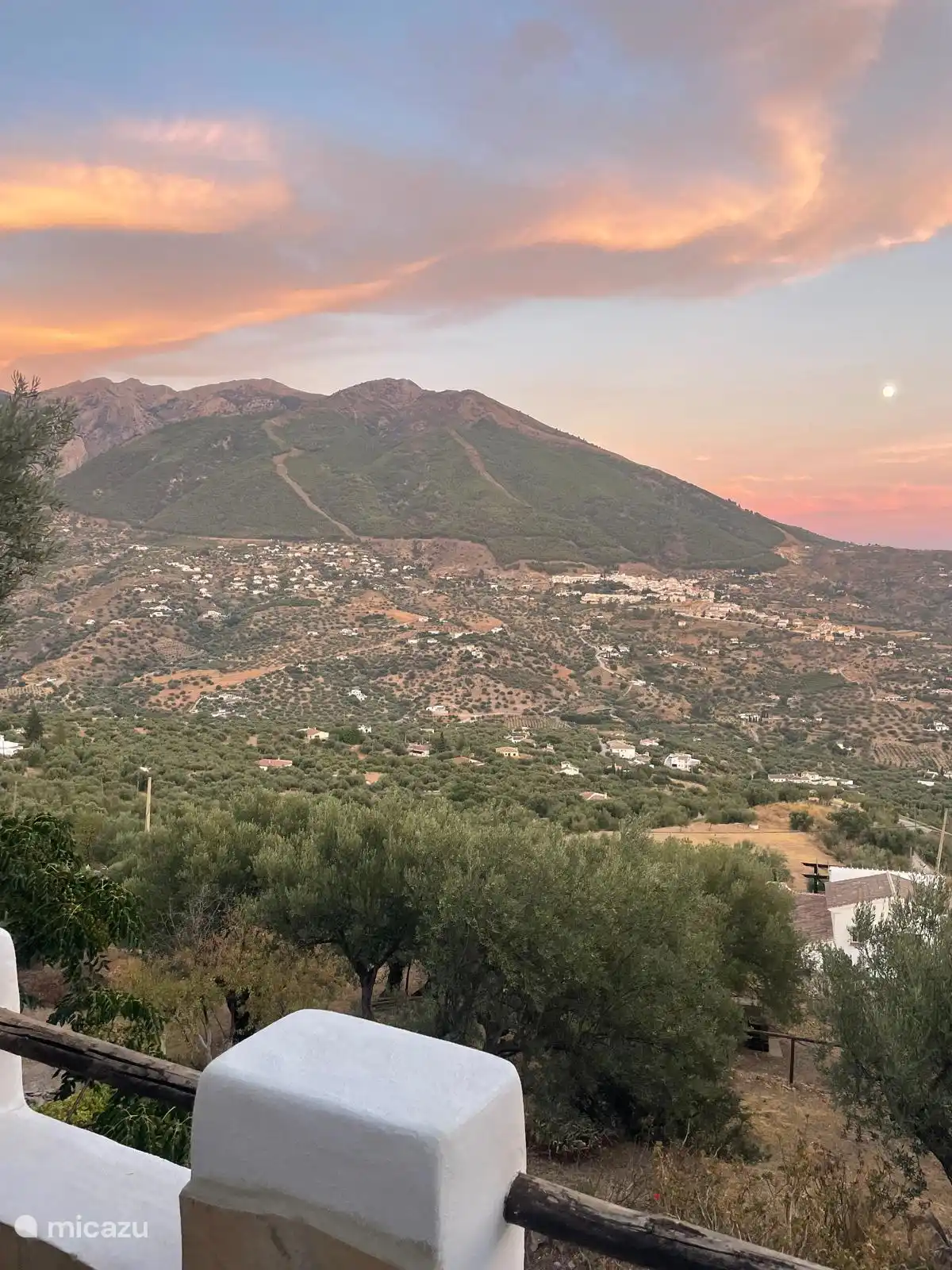 Uitzicht vanaf het terras