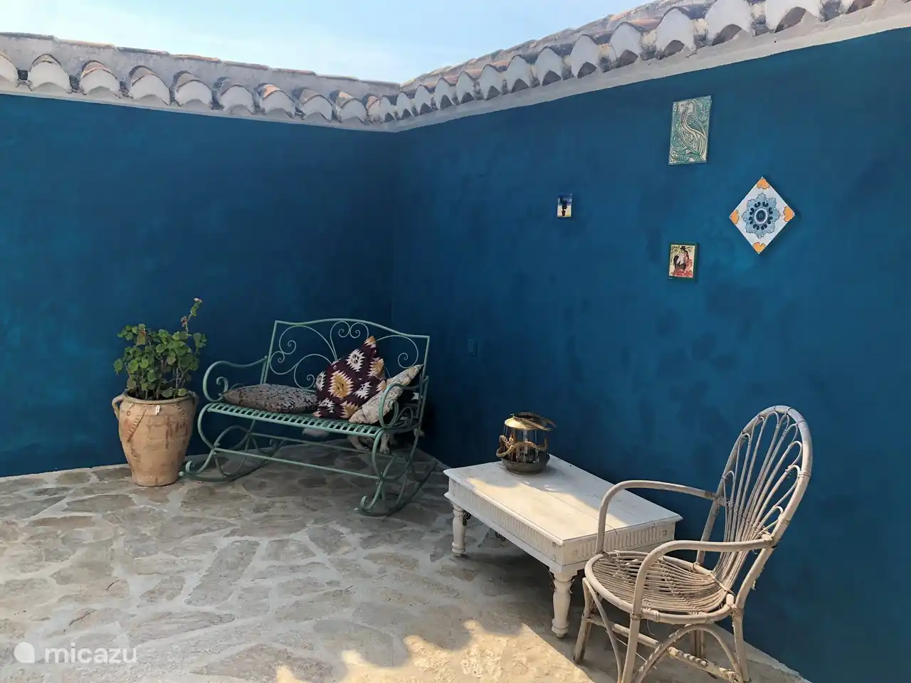 Kijkje in de patio…