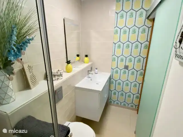 Location de Vacances Espagne, Costa Brava, Calonge, villa - XL Villa Calonge Salle de bain dans la chambre Ananas