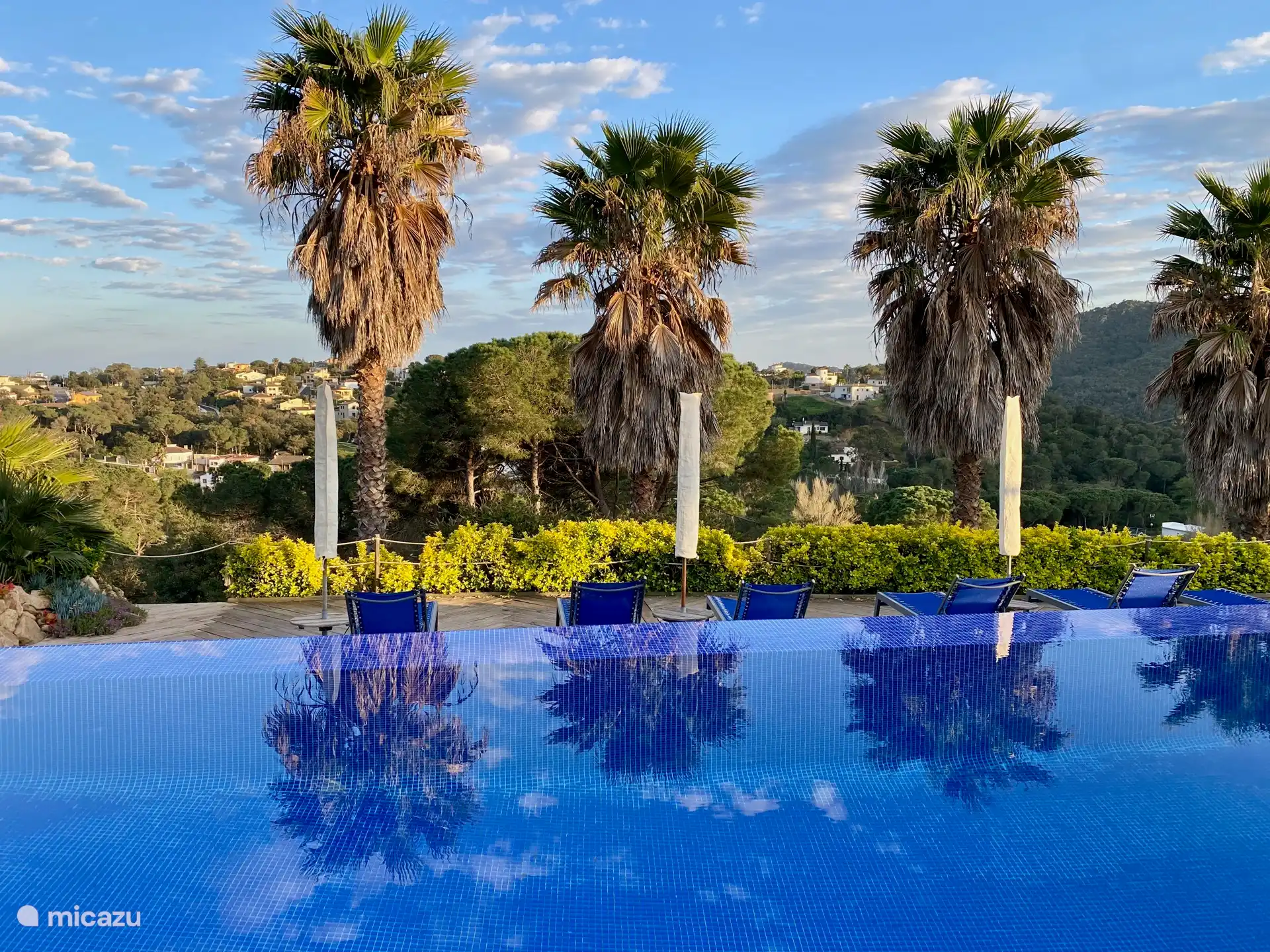 Piscine à perte de vue