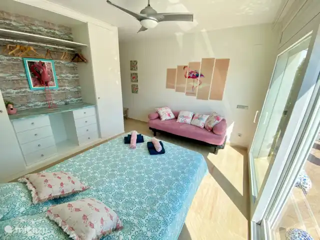 Location de Vacances Espagne, Costa Brava, Calonge, villa - XL Villa Calonge Chambre Flamingo