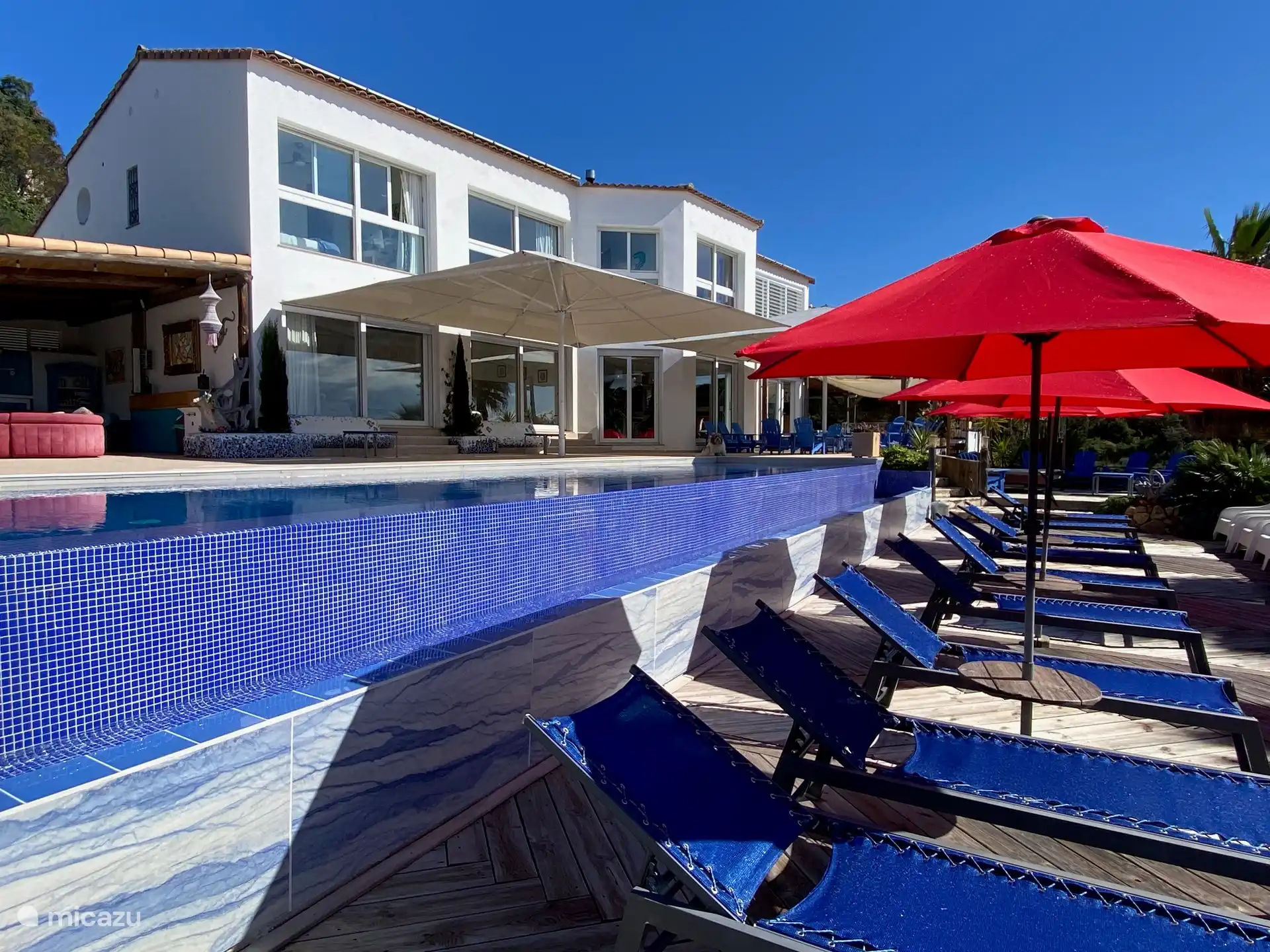 Piscine à débordement