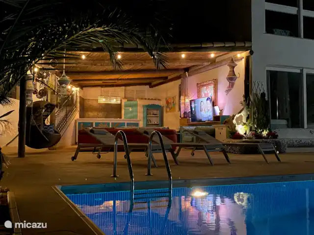 Location de Vacances Espagne, Costa Brava, Calonge, villa - XL Villa Calonge Vivre dehors la nuit