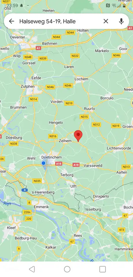 Halle ist ein Dorf im Achterhoek in der Nähe von Doetinchem