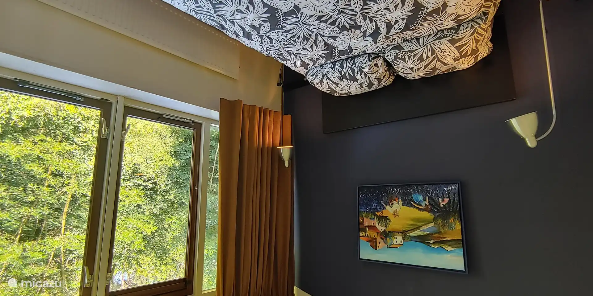 Schlafzimmer 2: 1. Stock, Doppelbett