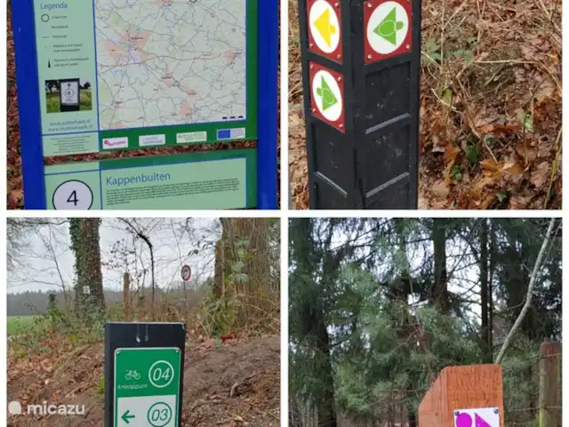 Bosvilla Digitale | Pays-Bas, Gueldre, Halle - maison de vacances Des sentiers pédestres, des pistes cyclables et un parcours VTT commencent derrière la maison.