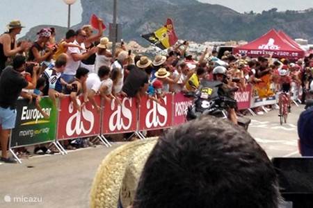 Vuelta wielrennen - Etappe met aankomst op Cumbre del Sol